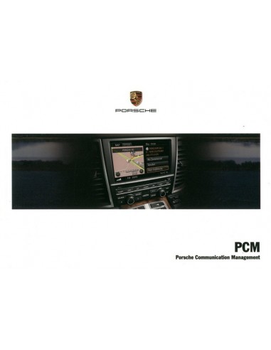 2010 PORSCHE PCM INSTRUCTIEBOEKJE DUITS