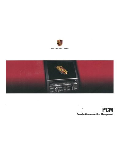 2013 PORSCHE PCM OWNERS MANUAL HANDBOOK DUTCH