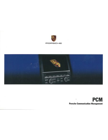 2012 PORSCHE PCM OWNERS MANUAL HANDBOOK FRENCH