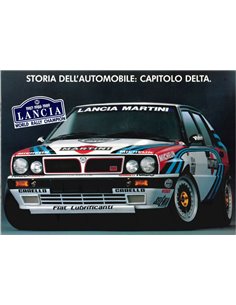 1990 LANCIA PROGRAMMA BROCHURE ITALIAANS