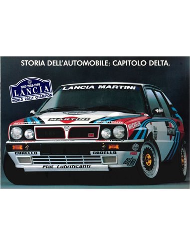1990 LANCIA RANGE BROCHURE ITALIAN