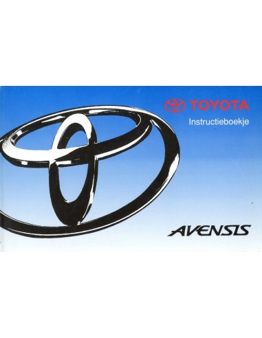 1997 TOYOTA AVENSIS INSTRUCTIEBOEKJE NEDERLANDS