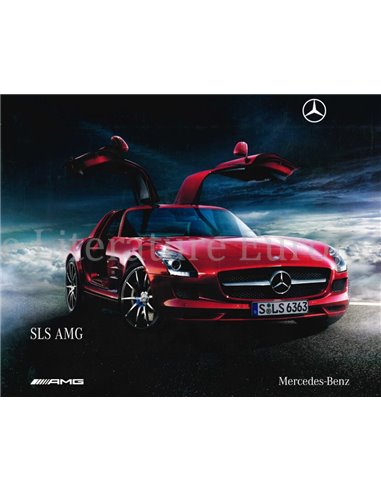 2009 MERCEDES BENZ SLS AMG COUPE BROCHURE GERMAN