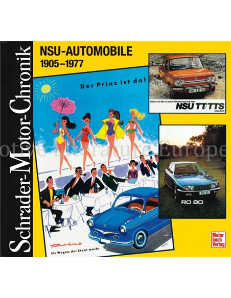 NSU-AUTOMOBILE 1905-1977 (SCHRADER MOTOR CHRONIK)