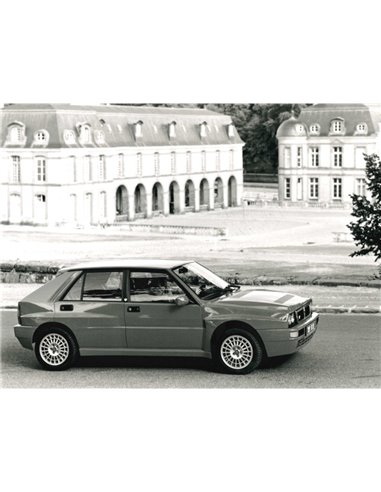 1992 LANCIA DELTA HF INTEGRALE PRESS PHOTO