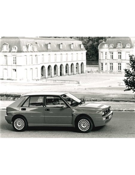 1992 LANCIA DELTA HF INTEGRALE PRESS PHOTO