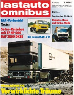 1979 LASTAUTO OMNIBUS MAGAZINE 09 GERMAN