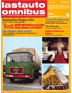 1974 LASTAUTO OMNIBUS MAGAZINE 09 GERMAN