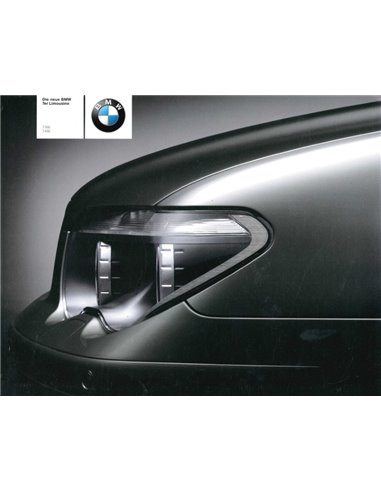 2001 BMW 7 SERIES BROCHURE GERMAN