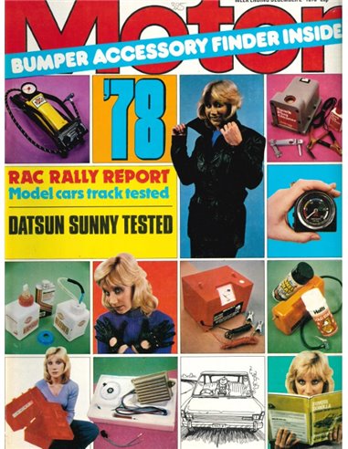 1978 MOTOR MAGAZINE 2 DECEMBER ENGELS