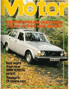 1978 MOTOR MAGAZINE 9 DECEMBER ENGELS