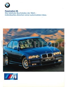 1998 BMW M PROSPEKT DEUTSCH