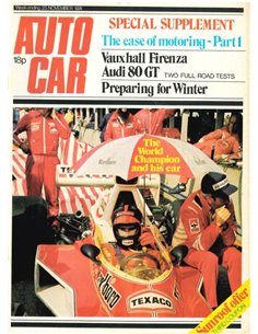 1974 AUTOCAR MAGAZINE 4074 ENGELS