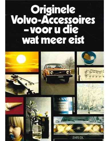 1974 VOLVO 244 | 245 | 264 ACCESSORIES BROCHURE DUTCH