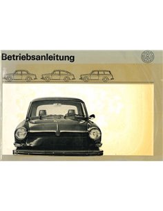 1971 VOLKSWAGEN 1600 OWNERS MANUAL GERMAN
