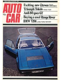 1974 AUTOCAR MAGAZINE 4062 ENGLISH 