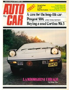 1974 AUTOCAR MAGAZINE 4064 ENGLISH 