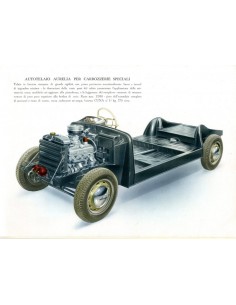 1951 LANCIA AURELIA SEDAN | CABRIOLET BROCHURE ITALIAANS 2