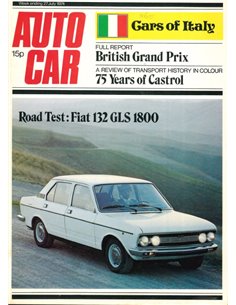 1974 AUTOCAR MAGAZINE 4057 ENGLISH 