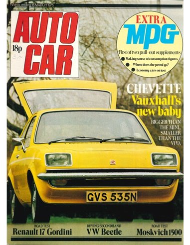 1975 AUTOCAR MAGAZINE 4090 ENGELS
