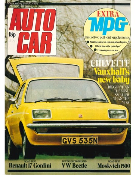1975 AUTOCAR MAGAZINE 4090 ENGELS