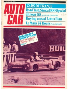 1974 AUTOCAR MAGAZINE 4053 ENGELS