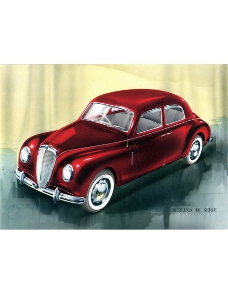 1951 LANCIA AURELIA B10 BROCHURE