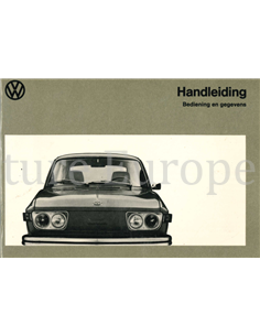 1973 VOLKSWAGEN 412E OWNERS MANUAL GERMAN