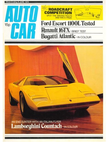 1974 AUTOCAR MAGAZIN 4051 ENGLISCH