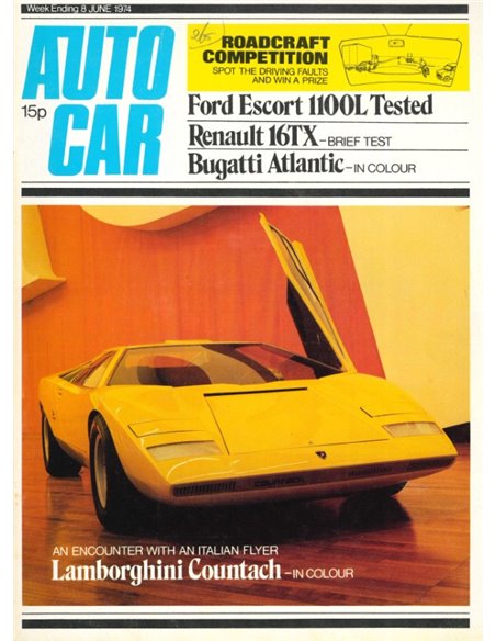 1974 AUTOCAR MAGAZIN 4051 ENGLISCH