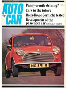 1974 AUTOCAR MAGAZINE 4042 ENGLISH 