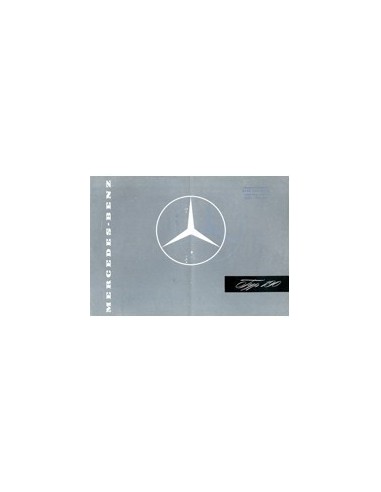 1957 MERCEDES BENZ 190 BROCHURE DUITS