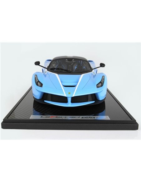2013 FERRARI LAFERRARI TAILOR MADE BABY BLUE BBR MODELCAR 1/40