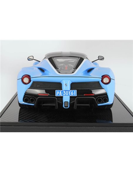 2013 FERRARI LAFERRARI TAILOR MADE BABY BLUE BBR MODELCAR 1/40