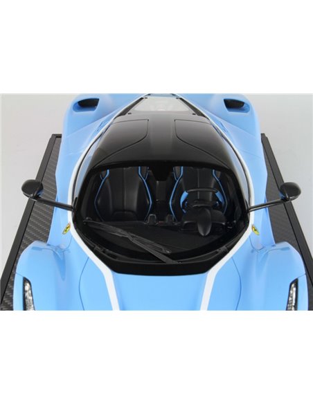 2013 FERRARI LAFERRARI TAILOR MADE BABY BLUE BBR MODELCAR 1/40