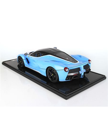 2013 FERRARI LAFERRARI TAILOR MADE BABY BLUE BBR MODELCAR 1/40