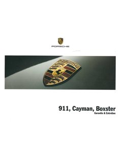 2010 PORSCHE 911 | CAYMAN | BOXSTER GARANTIE & WARTUNG FRANZÖSISCH
