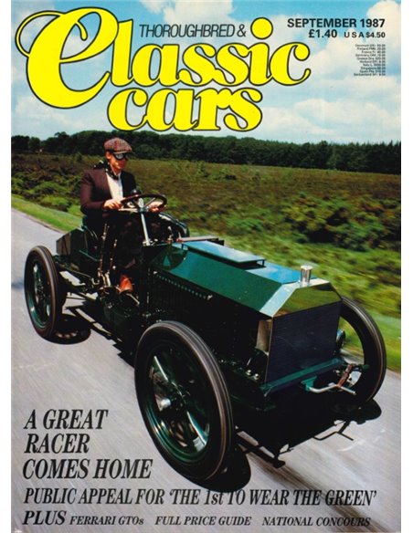1987 THOROUGHBRED & CLASSIC CARS 12 ENGLISCH
