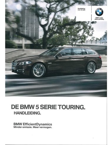 2016 BMW 5 SERIE TOURING INSTRUCTIEBOEKJE NEDERLANDS