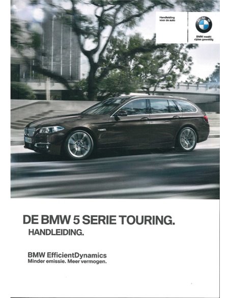 2016 BMW 5 SERIE TOURING INSTRUCTIEBOEKJE NEDERLANDS