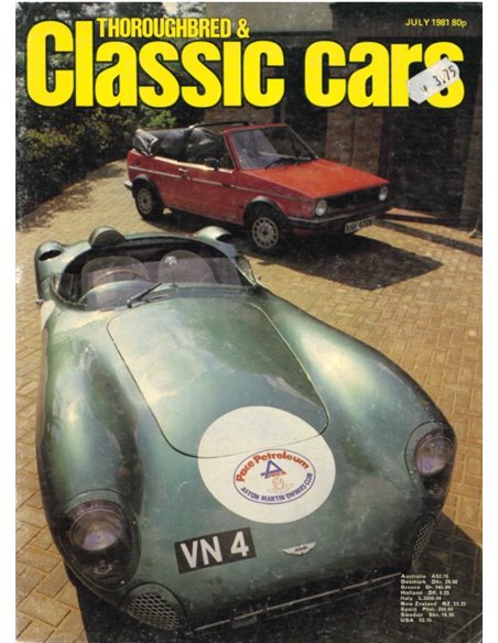 1982 THOROUGHBRED & CLASSIC CARS 10 ENGLISH