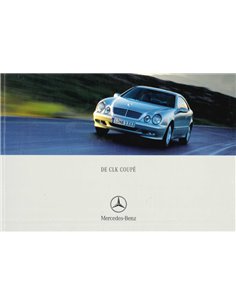 2000 MERCEDES BENZ CLK COUPÉ PROSPEKT NIEDERLÄNDISCH