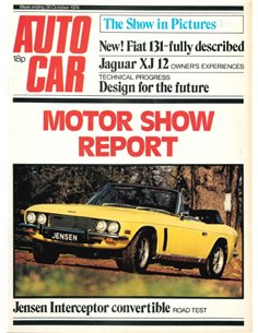 1974 AUTOCAR MAGAZINE 4070 ENGLISH 
