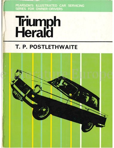 TRIUMPH HERALD (PEARSON'S ILLUSTRATED CAR SERVICING SERIES FOR OWNER-DRIVERS)