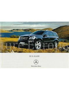 2007 MERCEDES BENZ GL KLASSE HARDCOVER PROSPEKT DEUTSCH
