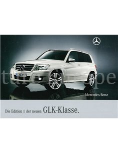 2008 MERCEDES BENZ GLK CLASS EDITION 1 BROCHURE GERMAN