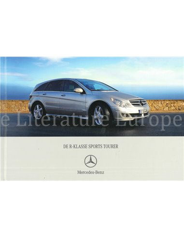 2006 MERCEDES BENZ R CLASS HARDBACK BROCHURE DUTCH
