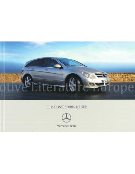 2006 MERCEDES BENZ R CLASS HARDBACK BROCHURE DUTCH