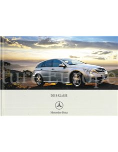 2006 MERCEDES BENZ R KLASSE HARDCOVER PROSPEKT DEUTSCH
