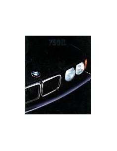 1989 BMW 7 SERIE BROCHURE ENGELS USA